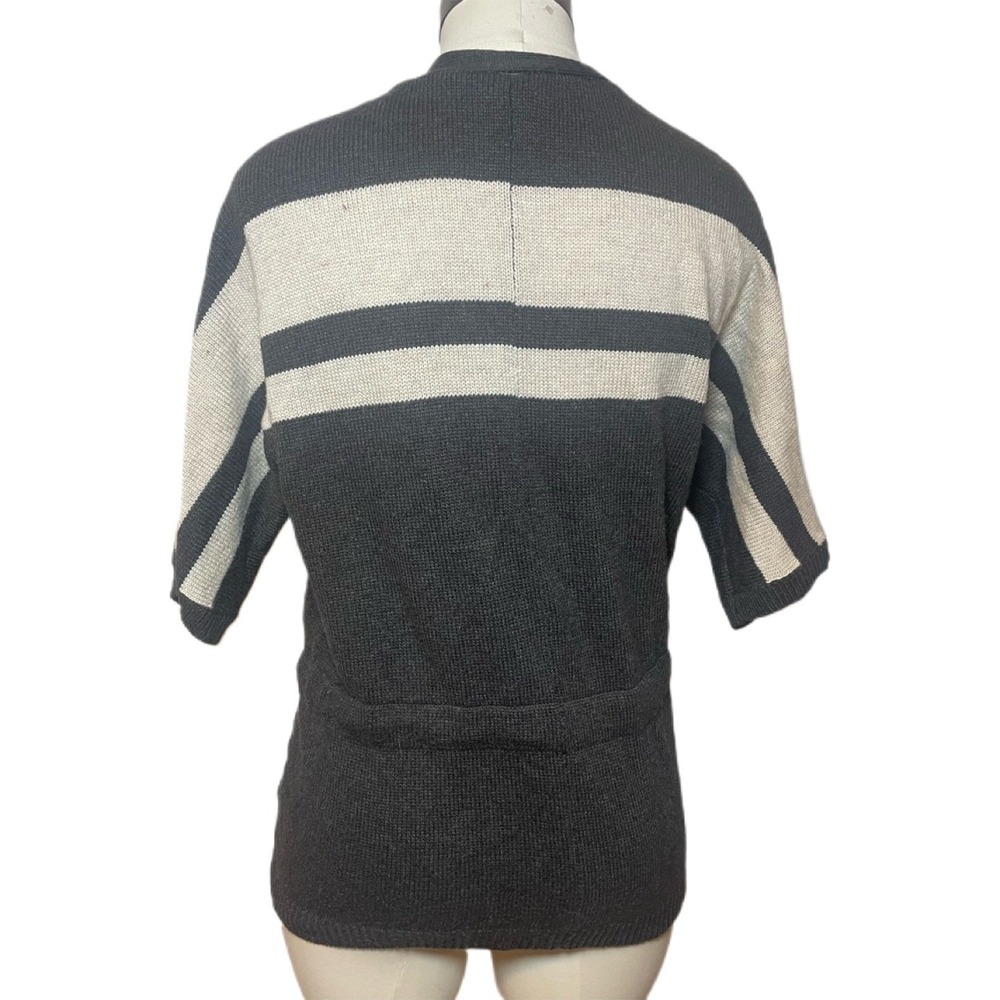 Knot Sisters Tie Waist Cardigan Coastal Grandmother Quiet Luxury Resort Size M - Picture 3 of 7